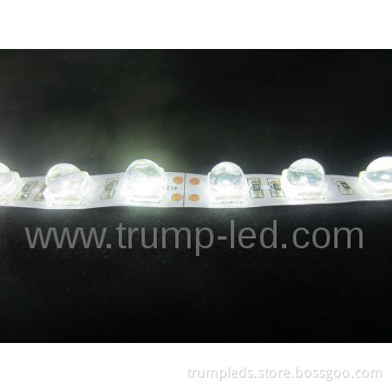 2013 Most bright 5050 12v round lens led strip light